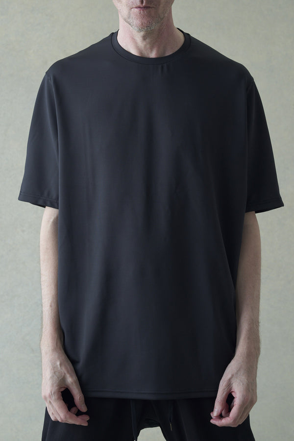 DEVOA knitted half-sleeve T-shirt CSC-TWB1 graphite